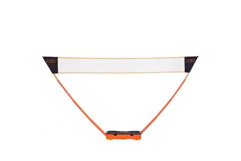 ZESTAW DO GRY W BADMITONA 2RAKIETY SIATKA ZSB-1 /NILS