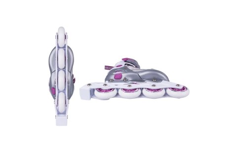 ŁYŻWOROLKI REGULOWANE 2W1 ARON ROZM. L (40-43) /WORKER