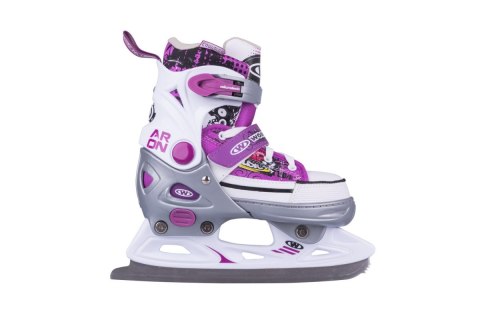 ŁYŻWOROLKI REGULOWANE 2W1 ARON ROZM. L (40-43) /WORKER