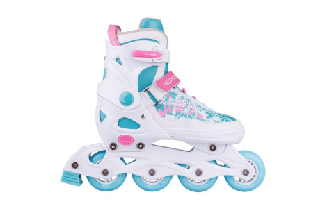 ŁYŻWOROLKI REGULOWANE 2W1 JUANDO ROZM. S (33-36) /WORKER