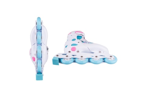 ŁYŻWOROLKI REGULOWANE 2W1 JUANDO ROZM. S (33-36) /WORKER