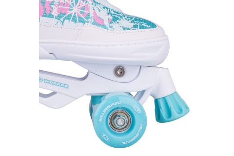 ŁYŻWOROLKI REGULOWANE 2W1 JUANDO ROZM. S (33-36) /WORKER