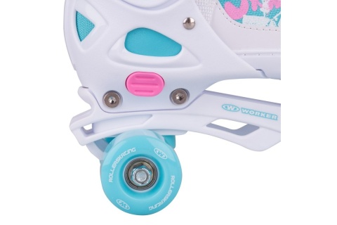 ŁYŻWOROLKI REGULOWANE 2W1 JUANDO ROZM. S (33-36) /WORKER