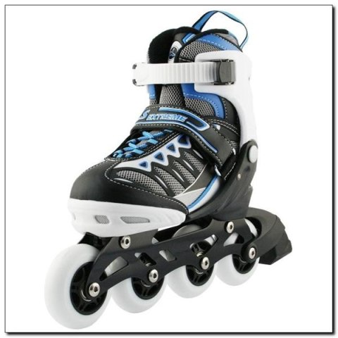 ŁYŻWOROLKI REGULOWANE NA9004 ROZM. S (31-34) /NILS