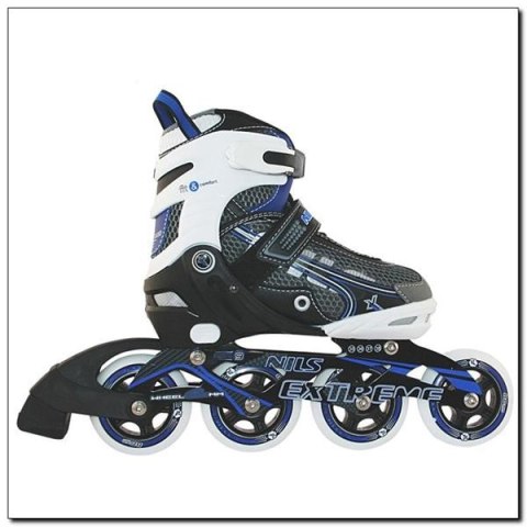 ŁYŻWOROLKI REGULOWANE NA9008 ROZM. S (31-34) /NILS