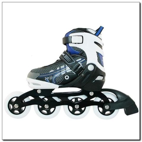 ŁYŻWOROLKI REGULOWANE NA9008 ROZM. S (31-34) /NILS