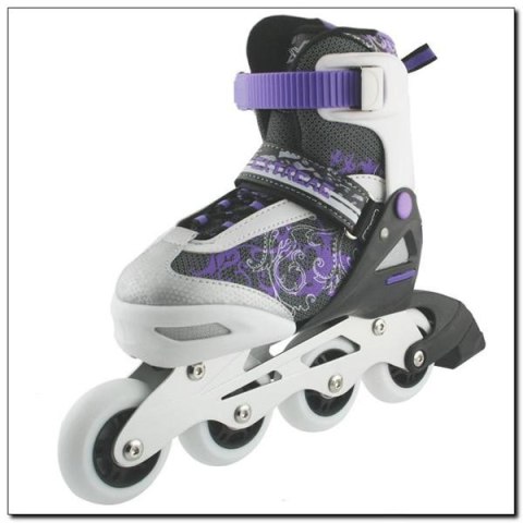 ŁYŻWOROLKI NJ-9012 A FIOL. ROZM. L /NILS