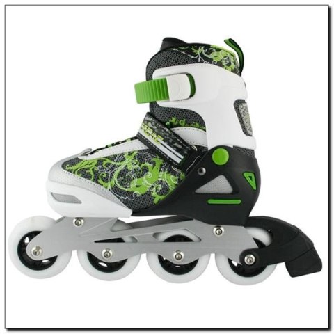 ŁYŻWOROLKI NJ-9012 A ZIEL. ROZM. S /NILS