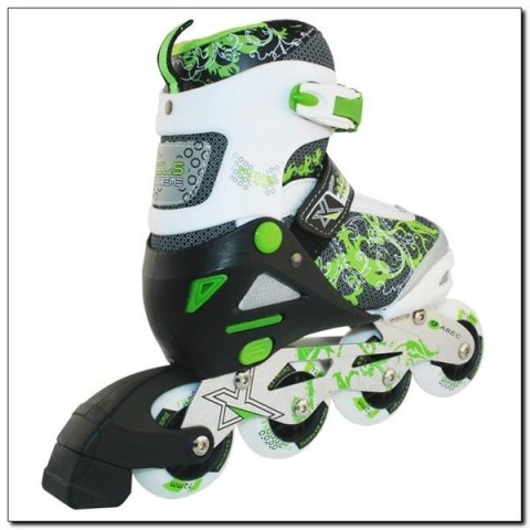 ŁYŻWOROLKI NJ-9012 A ZIEL. ROZM. S /NILS