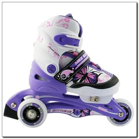 ŁYŻWOROLKI REGULOWANE NJ9128 ROZM. XS (26-29) /NILS