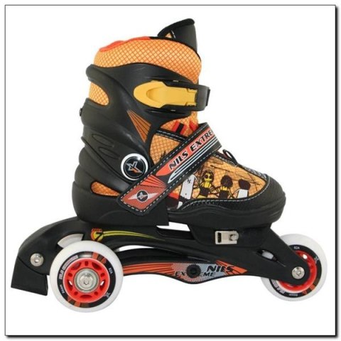 ŁYŻWOROLKI REGULOWANE NJ9128 ROZM. XS (26-29) /NILS