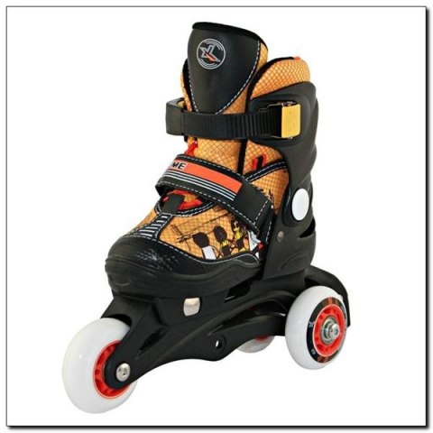 ŁYŻWOROLKI REGULOWANE NJ9128 ROZM. XS (26-29) /NILS