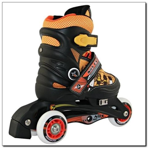 ŁYŻWOROLKI REGULOWANE NJ9128 ROZM. XS (26-29) /NILS