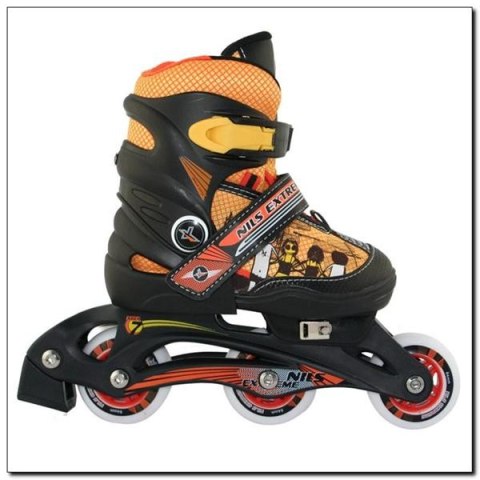 ŁYŻWOROLKI REGULOWANE NJ9128 ROZM. XS (26-29) /NILS