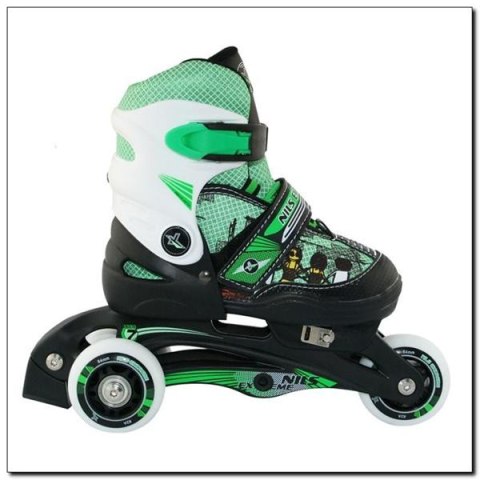 ŁYŻWOROLKI REGULOWANE NJ9128 ROZM. S (30-33) /NILS