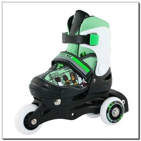 ŁYŻWOROLKI REGULOWANE NJ9128 ROZM. S (30-33) /NILS