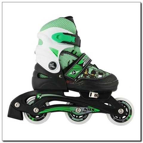 ŁYŻWOROLKI REGULOWANE NJ9128 ROZM. S (30-33) /NILS