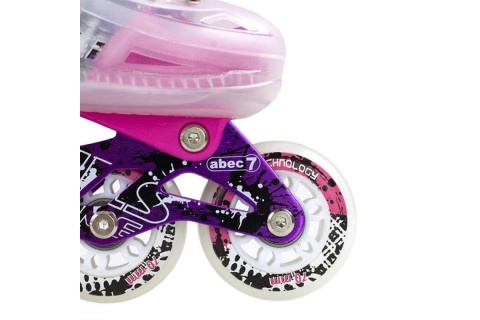 ŁYŻWOROLKI REGULOWANE NJ1812 ROZM. S (29-33) /NILS