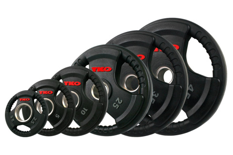 OBCIĄŻENIE GUMOWANE OLIMPIJSKIE TRI GRIP 20KG /TKO