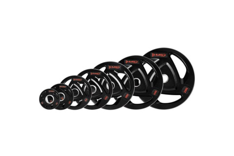 OBCIĄŻENIE GUMOWANE OLIMPIJSKIE TOX 2,5KG /HMS