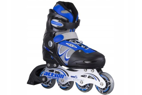 ŁYŻWOROLKI REGULOWANE STOK PW-130C ROZM. L (40-43) /ACTION