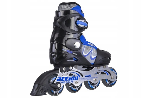 ŁYŻWOROLKI REGULOWANE STOK PW-130C ROZM. M (36-39) /ACTION