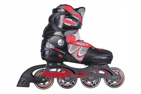 ŁYŻWOROLKI REGULOWANE STOK PW-130C ROZM. M (36-39) /ACTION