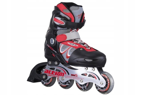 ŁYŻWOROLKI REGULOWANE STOK PW-130C ROZM. M (36-39) /ACTION