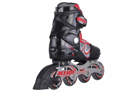 ŁYŻWOROLKI REGULOWANE STOK PW-130C ROZM. M (36-39) /ACTION