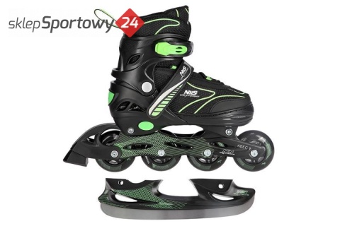 ŁYŻWOROLKI REGULOWANE 2W1 NH11812 ROZM. M (35-38) /NILS