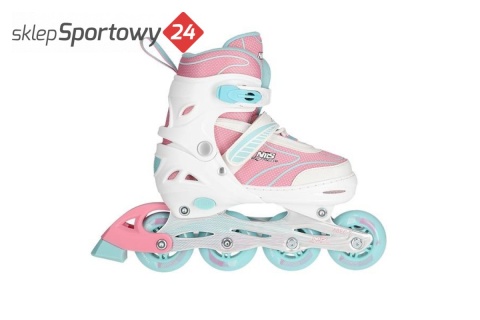 ŁYŻWOROLKI REGULOWANE 2W1 NH11812 ROZM. XS (27-30) /NILS