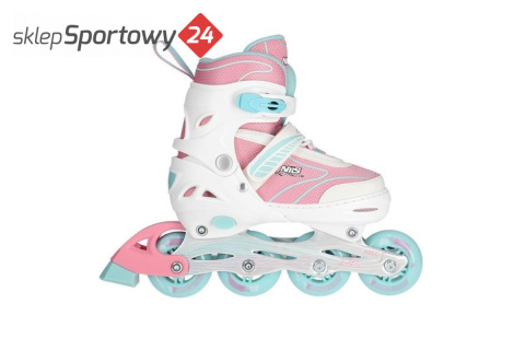 ŁYŻWOROLKI REGULOWANE 2W1 NH11812 ROZM. S (31-34) /NILS