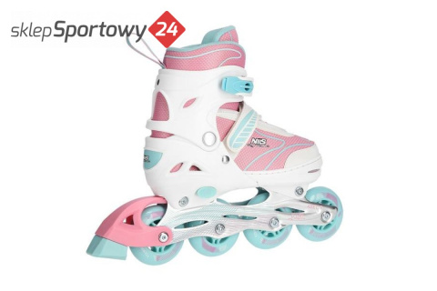ŁYŻWOROLKI REGULOWANE 2W1 NH11812 ROZM. S (31-34) /NILS