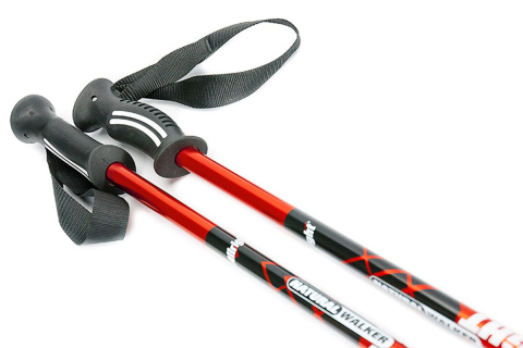 KIJE TREKKINGOWE 2CZ RED /ALLRIGHT