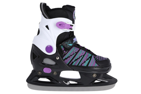 ŁYŻWY HOKEJOWE NH2255 A ROZM. L(40-43) CZARN-FIOL. /NILS