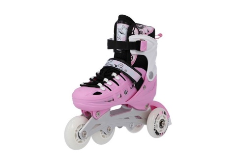 ŁYŻWOROLKI REGULOWANE 4W1 NH10905 ROZM. M (35-38) /NILS