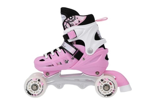 ŁYŻWOROLKI REGULOWANE 4W1 NH10905 ROZM. M (35-38) /NILS