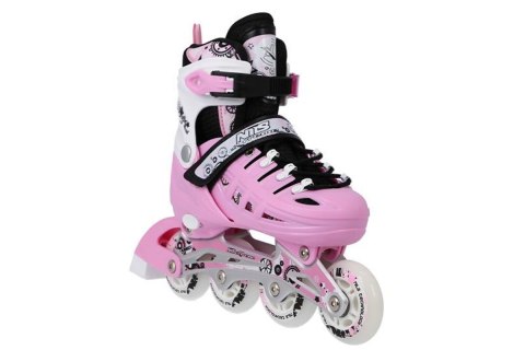 ŁYŻWOROLKI REGULOWANE 4W1 NH10905 ROZM. S (31-34) /NILS