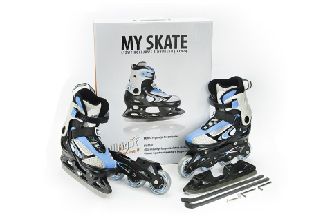 ŁYŻWY HOKEJOWE MY SKATE NIEB. 33-36 /ALLRIGHT