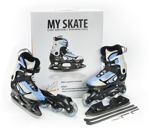 ŁYŻWY HOKEJOWE MY SKATE NIEB. 33-36 /ALLRIGHT