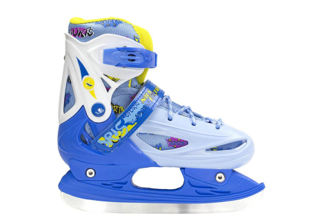 ŁYŻWY HOKEJOWE NH1105 A ROZM. S (31-34) NIEB. /NILS