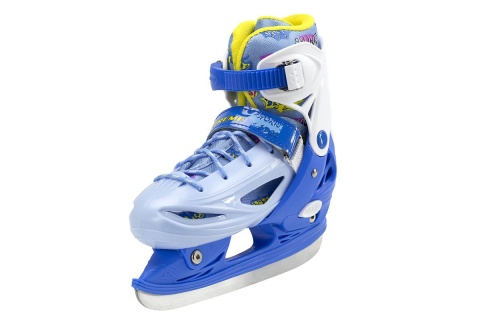 ŁYŻWY HOKEJOWE NH1105 A ROZM. S (31-34) NIEB. /NILS