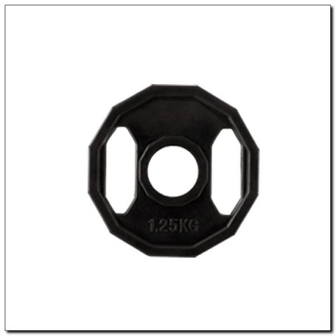 OBCIĄŻENIE GUMOWANE OLIMPIJSKIE HTTA 1,25KG /HMS