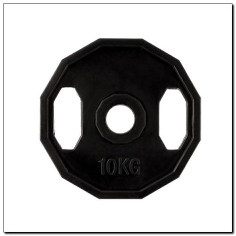 OBCIĄŻENIE GUMOWANE OLIMPIJSKIE HTTA 10KG /HMS