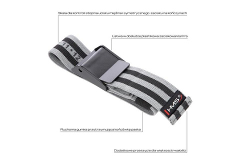 PASKI DO TRENINGU OKLUZYJNEGO F1044 SZAR. /HMS