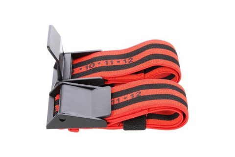 PASKI DO TRENINGU OKLUZYJNEGO F1044 CZERW. /HMS