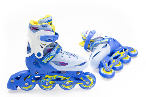 ŁYŻWOROLKI REGULOWANE NJ1905 ROZM. S (31-34) /NILS