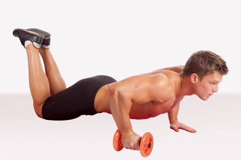 KÓŁKA DO ĆWICZEŃ MIĘŚNI BRZUCHA BB 709 /BODY SCULPTURE