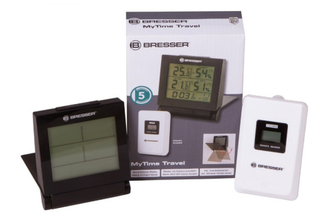STACJA METEOROLOGICZNA MYTIME TRAVEL Z BUDZIKIEM /BRESSER