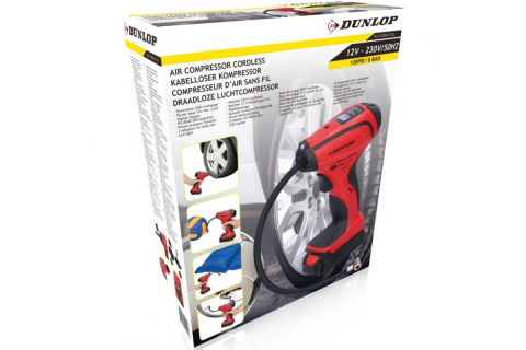 KOMPRESOR PRZENOŚNY 12/230V /DUNLOP